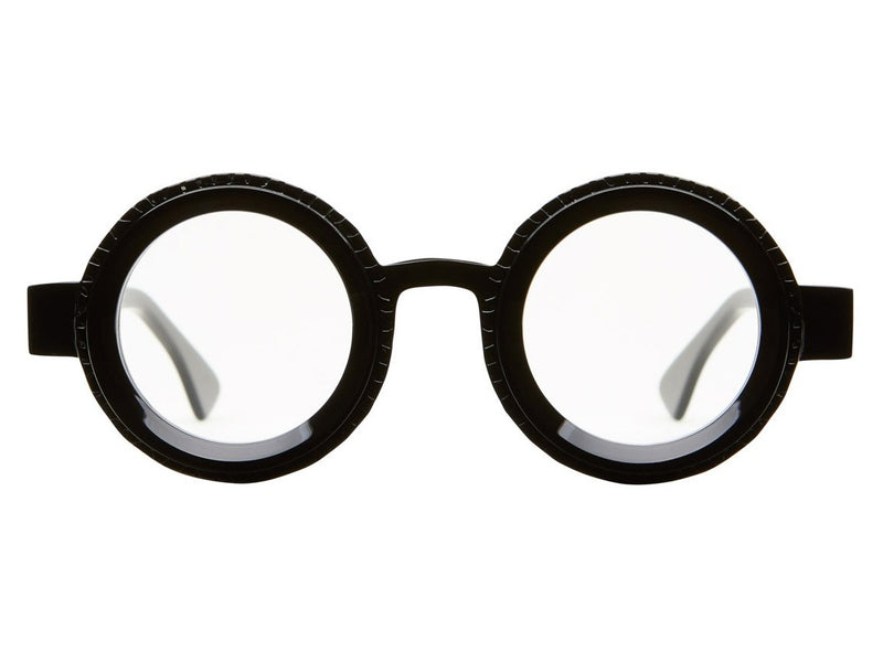 KUBORAUM Maske Z30 Black Shine eyeglasses, front view
