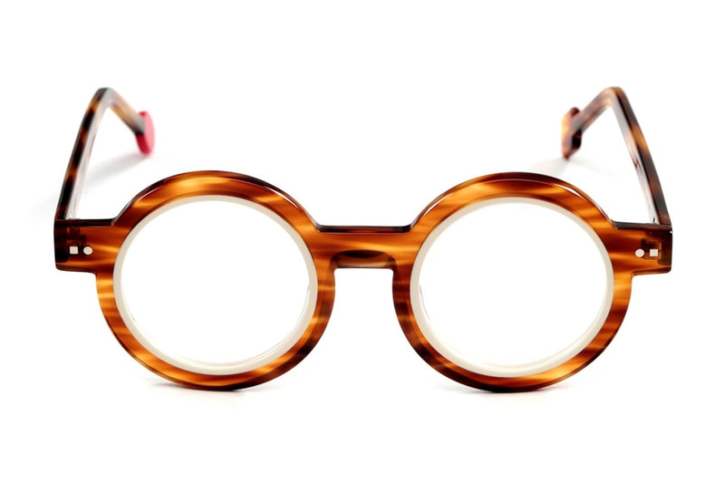Sabine Be Be Addict Ivory / Blonde Veined Tortoise eyeglasses, front view