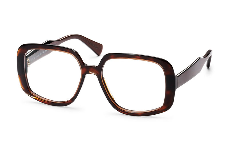 Res/Rei Lush Brown Havana eyeglasses, front view