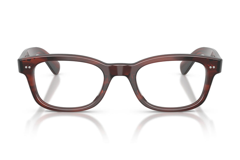 Oliver Peoples Tiello Morado Tortoise eyeglasses, front view