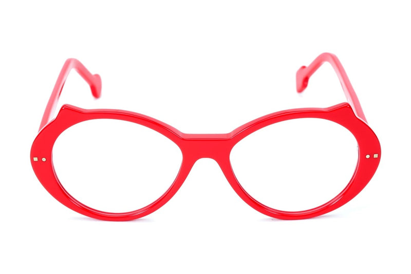 Sabine Be Be Cat’s Red eyeglasses, front view