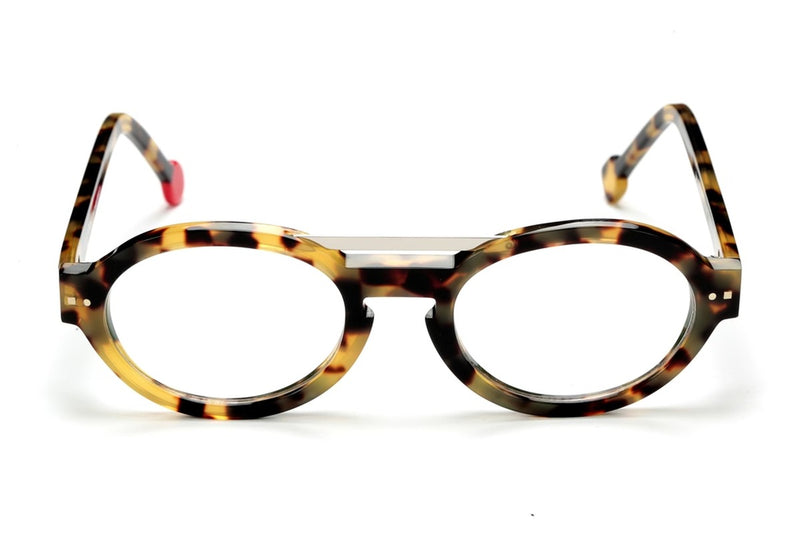 Sabine Be Be Trendy Tokyo Tortoise / Polished Ruthenium eyeglasses, front view