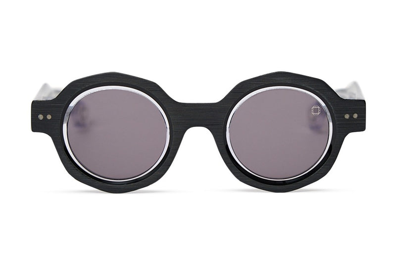 Blake Kuwahara BK1029 Black / Crystal sunglasses, front view