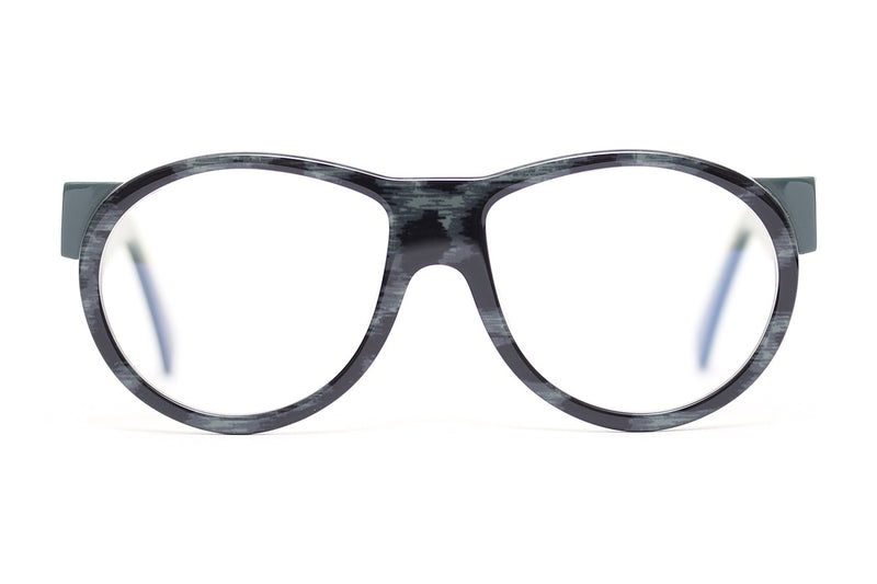 Henau Gaga Grey Marble eyeglasses, front view