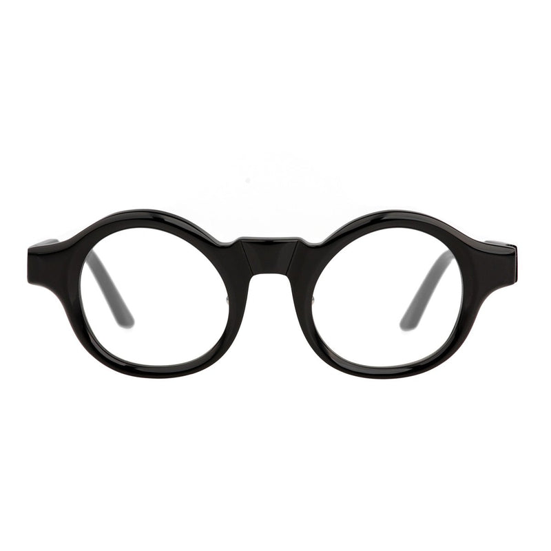 KUBORAUM Maske L4 Black Shine eyeglasses, front view
