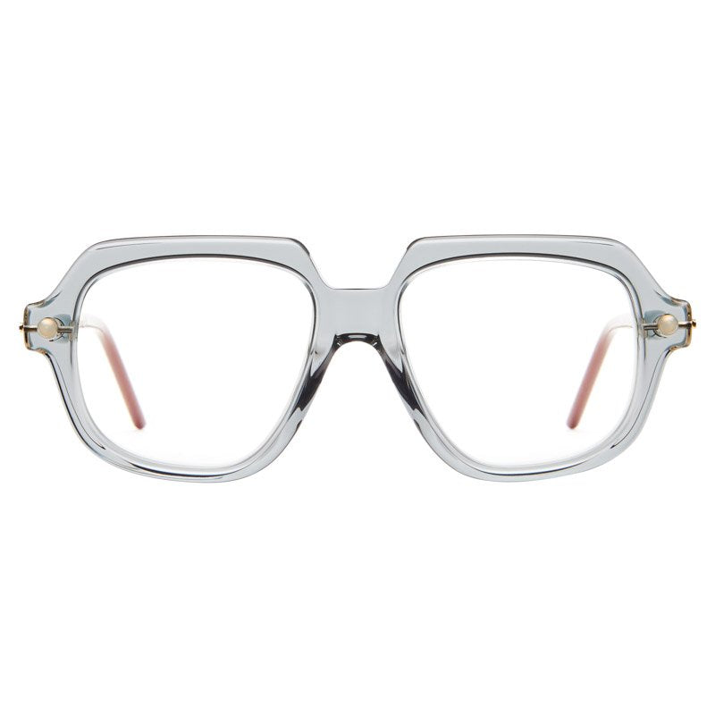 KUBORAUM Maske P13 Light Grey eyeglasses, front view
