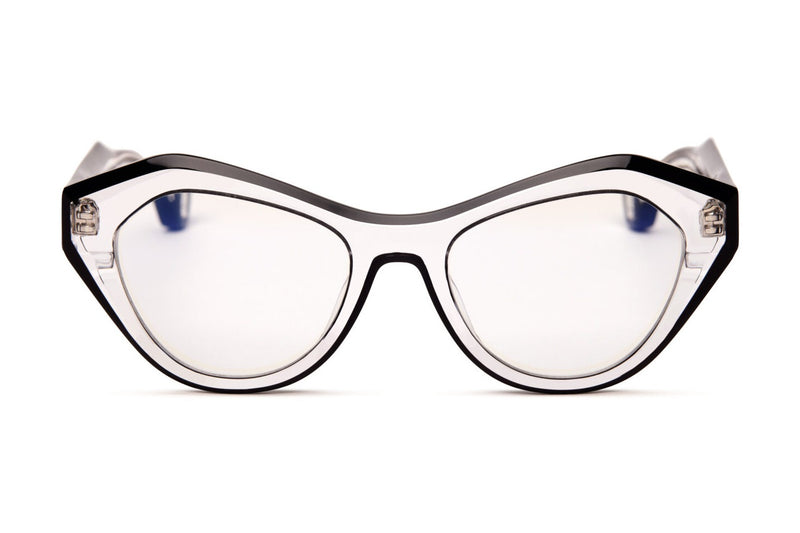 Blake Kuwahara Valerio Crystal eyeglasses, front view