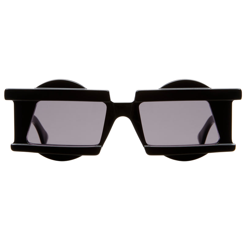 KUBORAUM Maske X20 Black Shine sunglasses, front view