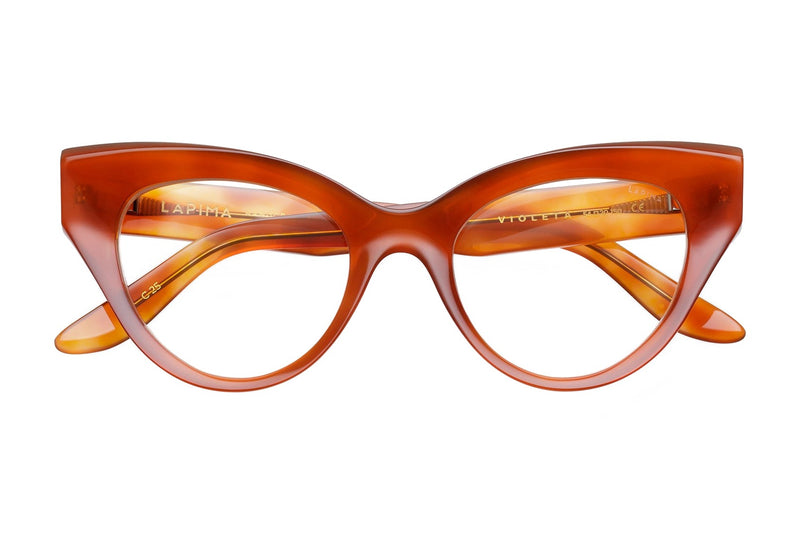 LAPIMA Violeta Caramel eyeglasses, front view