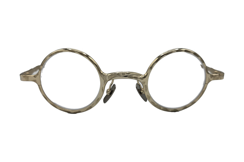 KUBORAUM Maske Z17 Gold eyeglasses, front view
