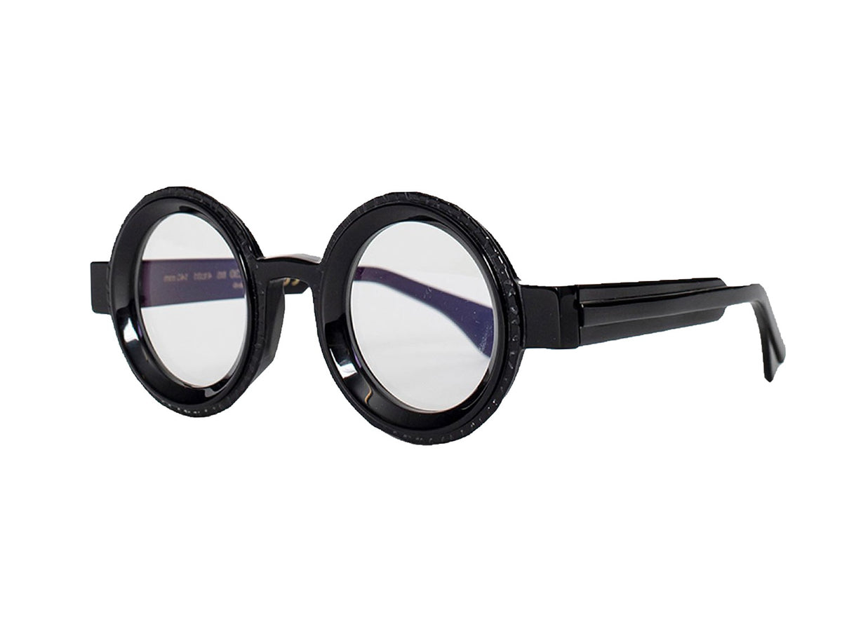 KUBORAUM Maske Z30 Black Shine eyeglasses, side view