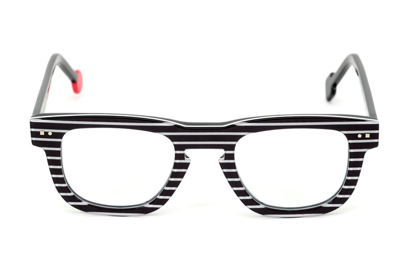 Sabine Be Be Swag Stripe Navy Stripe eyeglasses, front view