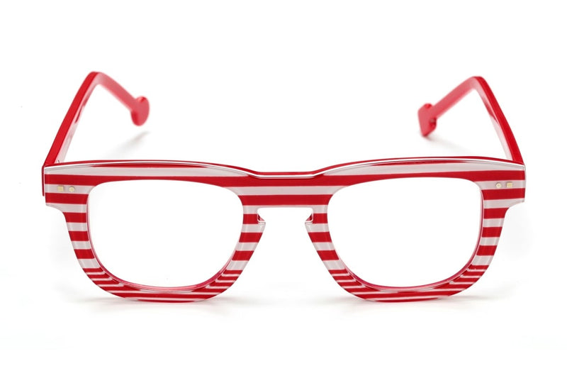Sabine Be Be Swag Stripe Red Stripe eyeglasses, front view
