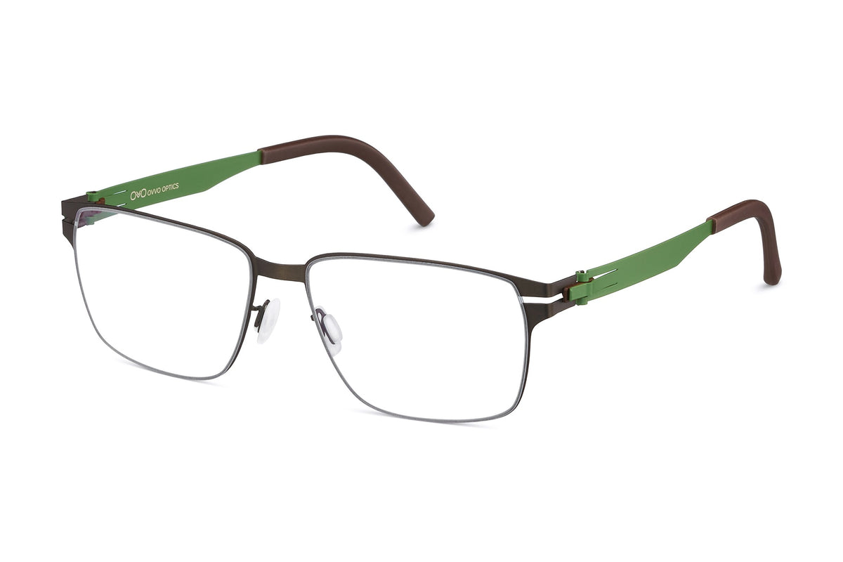 OVVO 6045 Sand / Fern eyeglasses, angled view