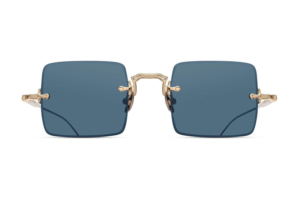 Matsuda M5001 Brushed Gold sunglasses, front view
