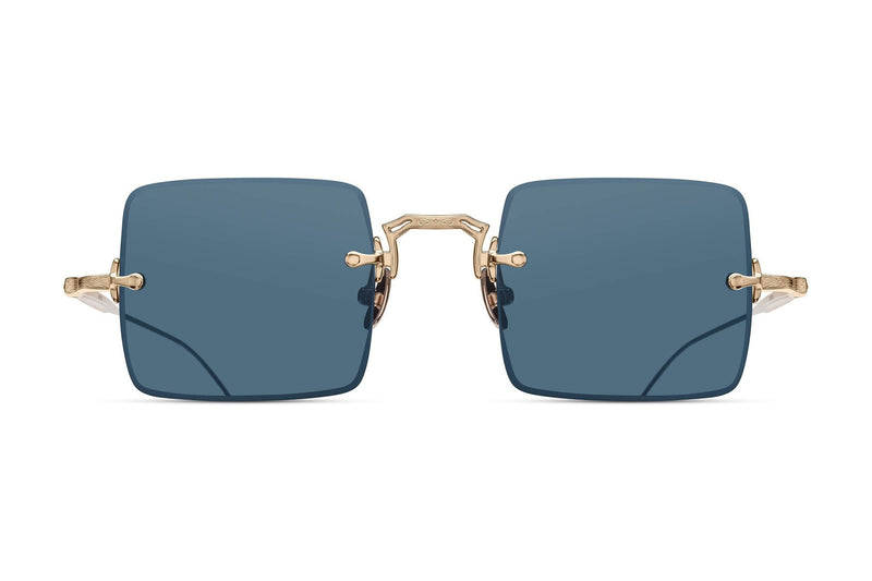 Matsuda M5001 Brushed Gold sunglasses, front view