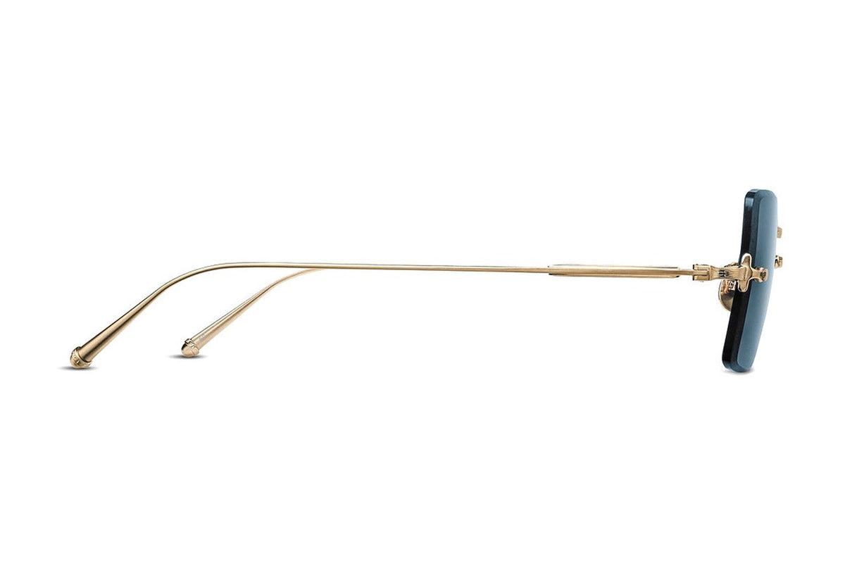 Matsuda M5001 Brushed Gold sunglasses, side view