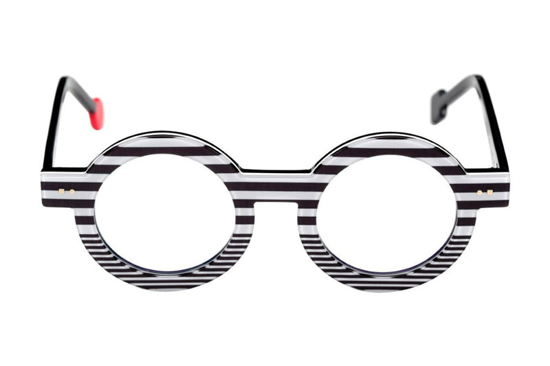 Sabine Be Be Addict Stripe Navy Stripe eyeglasses, front view