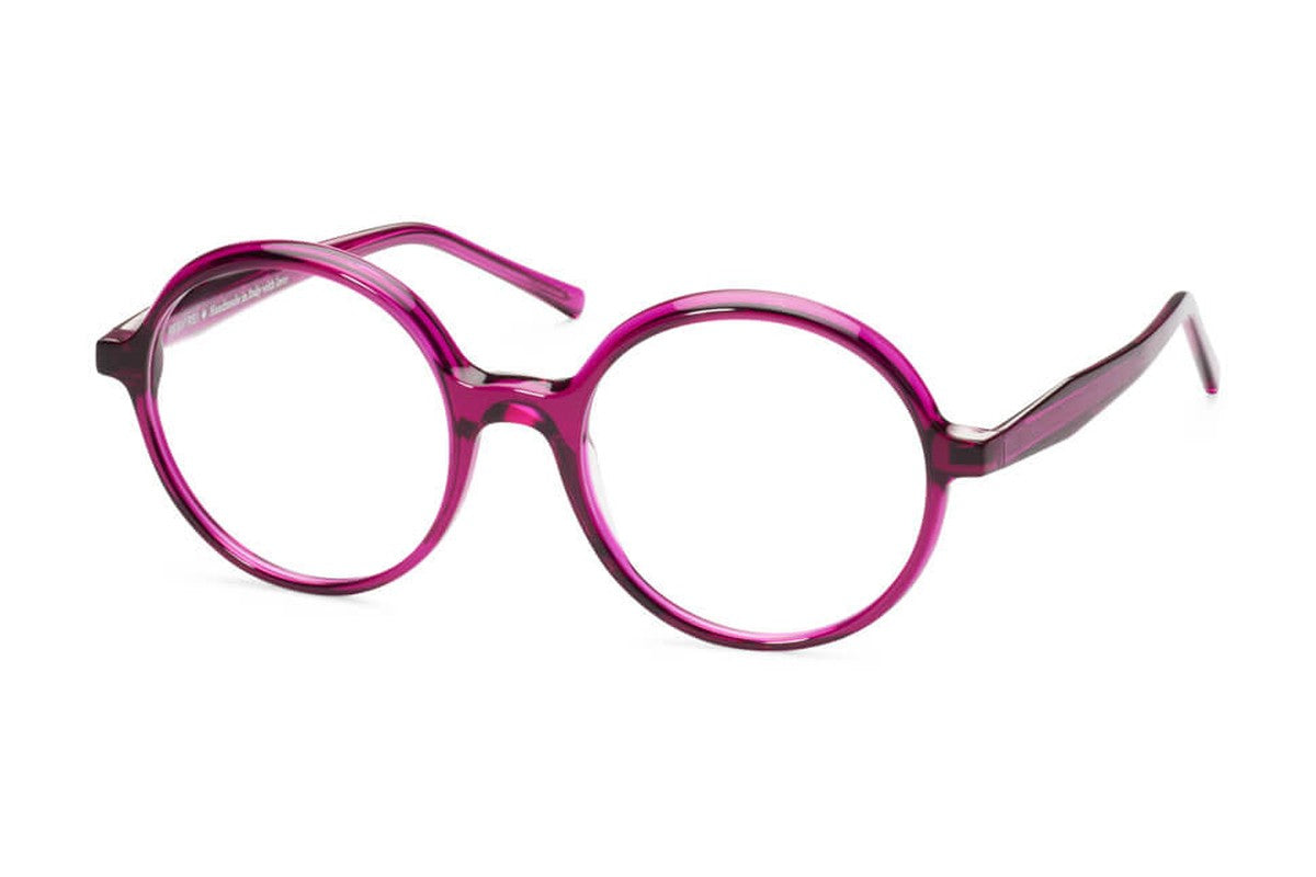 Res/Rei Loop Grey / Purple eyeglasses, front view