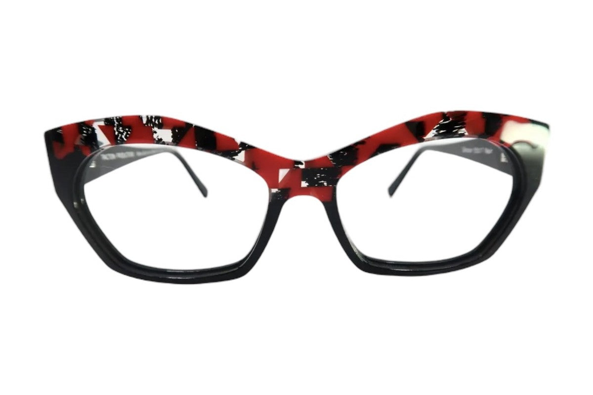 Traction Productions Qhasar Noir eyeglasses, front view