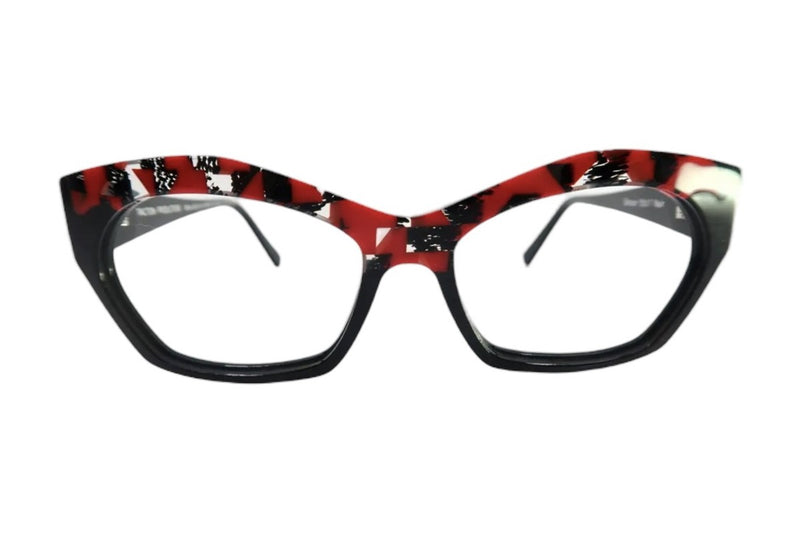 Traction Productions Qhasar Noir eyeglasses, front view
