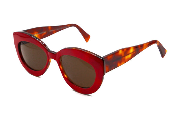 Traction Productions Angele Vermillon sunglasses, front view