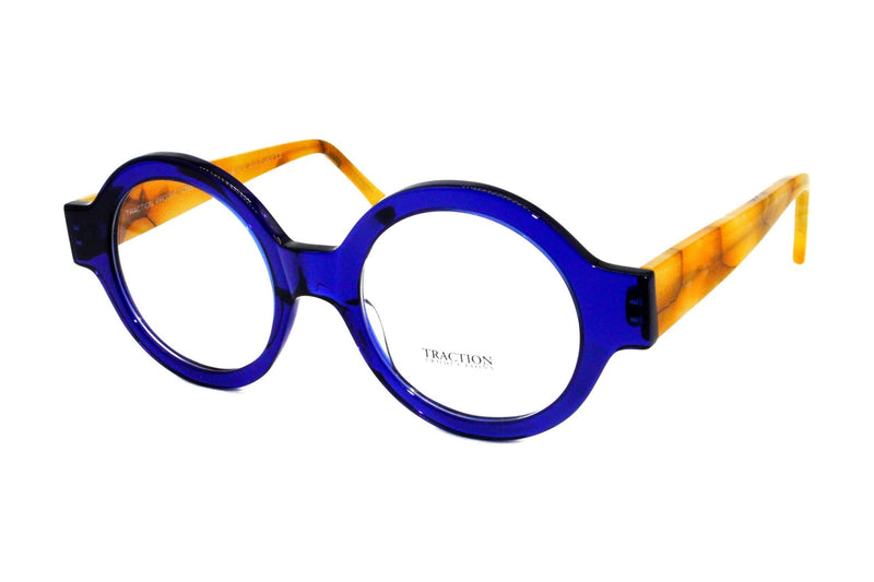Traction Productions Marcel Bleurock eyeglasses, front view