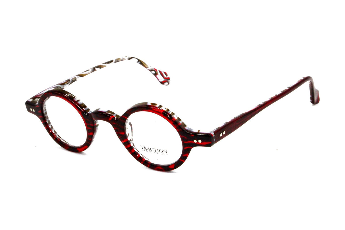 Traction Productions Leonide Rousnake eyeglasses, angled view