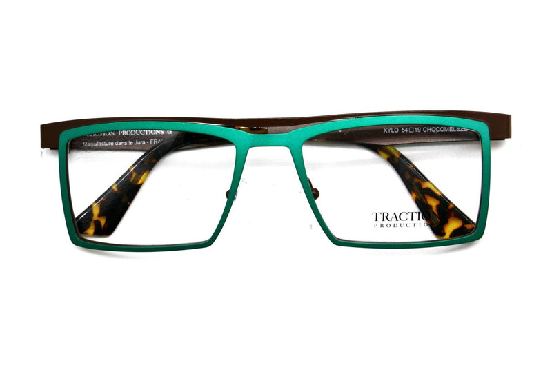Traction Productions Xylo Chocomeleze eyeglasses, front view