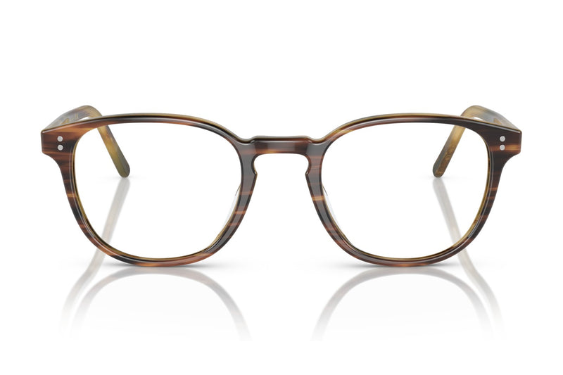 Oliver Peoples Fairmont Amaretto / Striped Honey eyeglasses, front view
