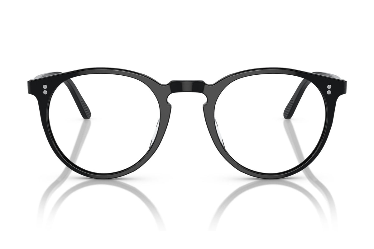 Oliver Peoples O'Malley Black eyeglasses, front view