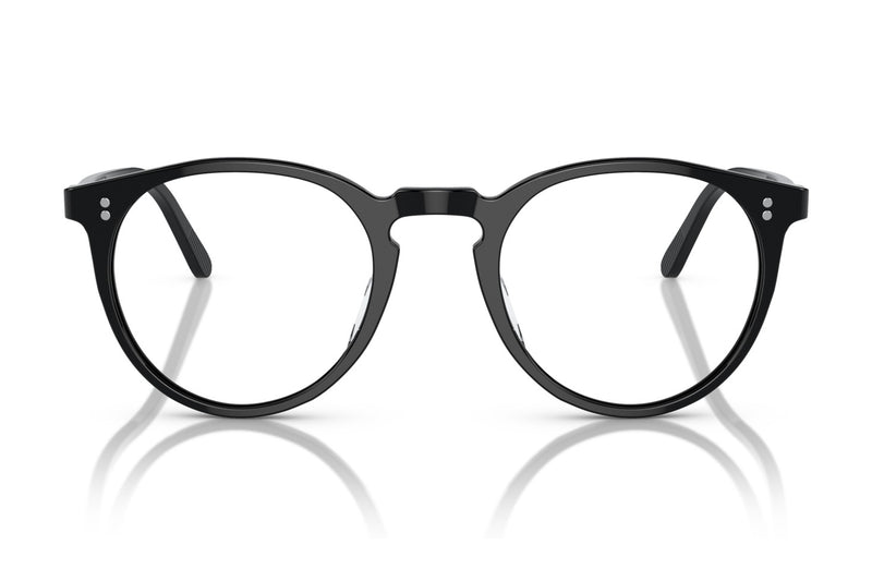 Oliver Peoples O'Malley Black eyeglasses, front view