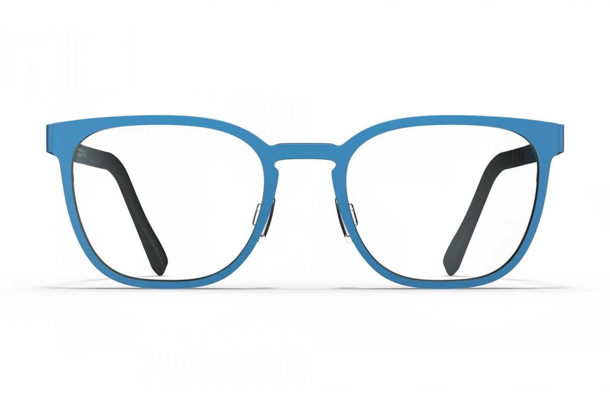 Blackfin Brookwood Tropical Blue / Shadow Dark Blue eyeglasses, front view