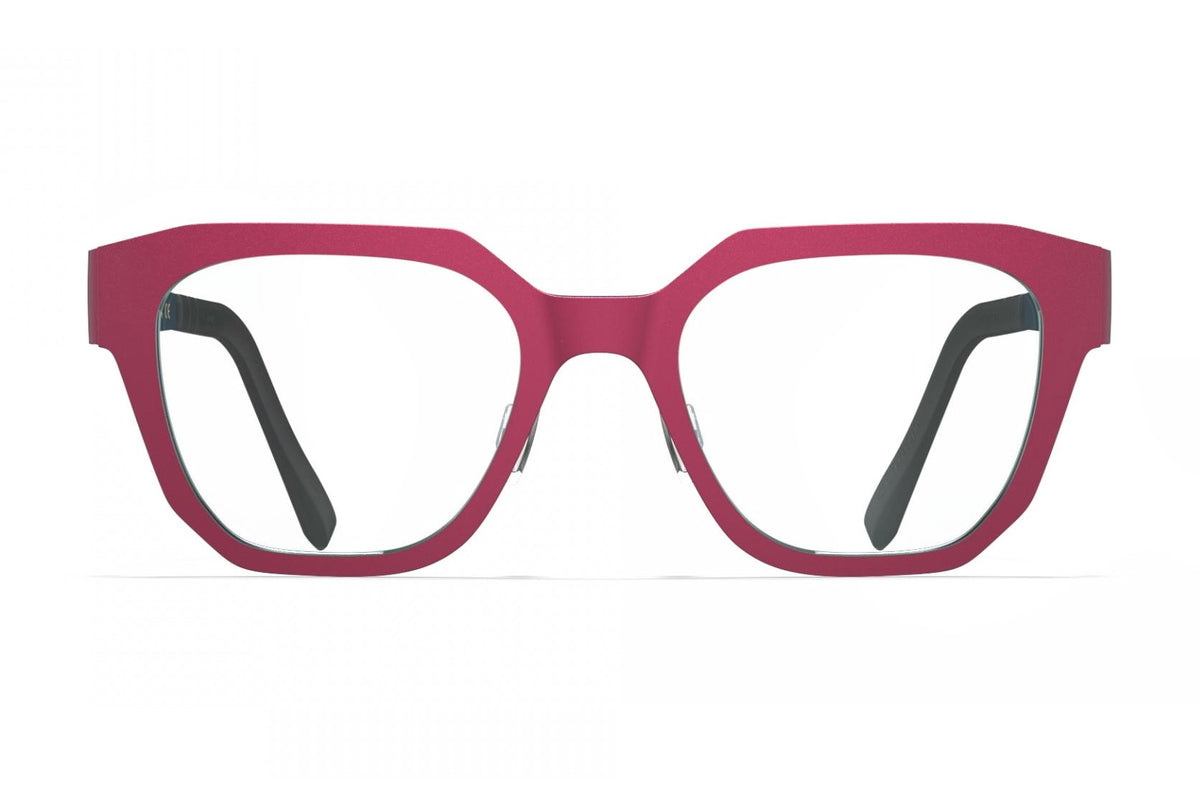 Blackfin Sitka Burgundy Red / Shadow Dark Blue eyeglasses, front view