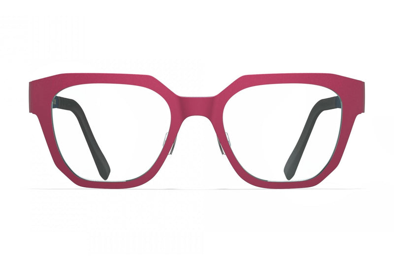 Blackfin Sitka Burgundy Red / Shadow Dark Blue eyeglasses, front view