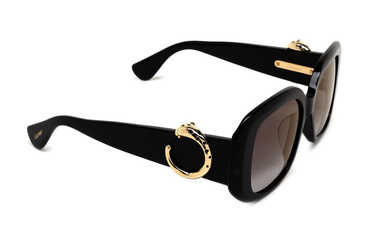 Cartier CT0471SA Black / Grey sunglasses, side view