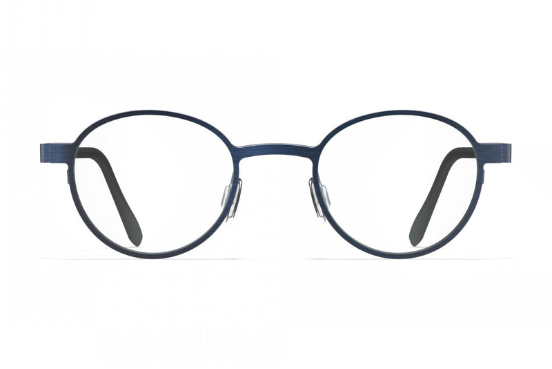 Blackfin Esbjerg Antique Dark Blue eyeglasses, front view