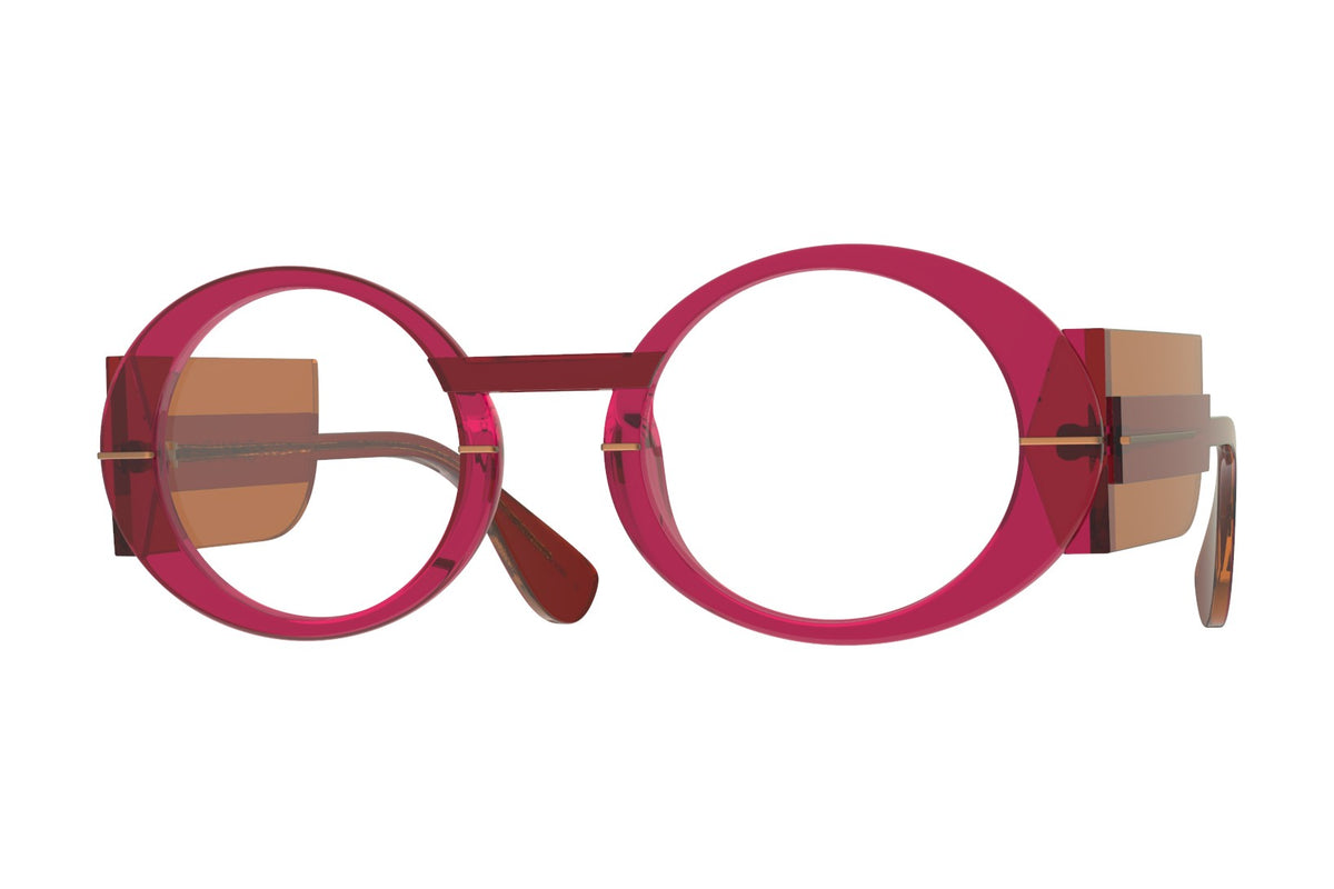 Gamine Trastevere Porto / Crystal Brown eyeglasses, front view