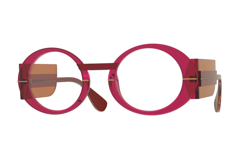 Gamine Trastevere Porto / Crystal Brown eyeglasses, front view