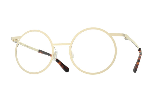 Gamine Sodermalm Glossy Gold eyeglasses, front view