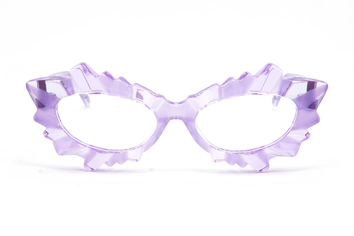 Oscar Mamooi Immature Lilac eyeglasses, front view