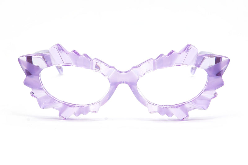 Oscar Mamooi Immature Lilac eyeglasses, front view
