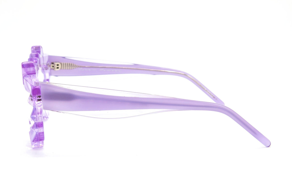 Oscar Mamooi Immature Lilac eyeglasses, side view