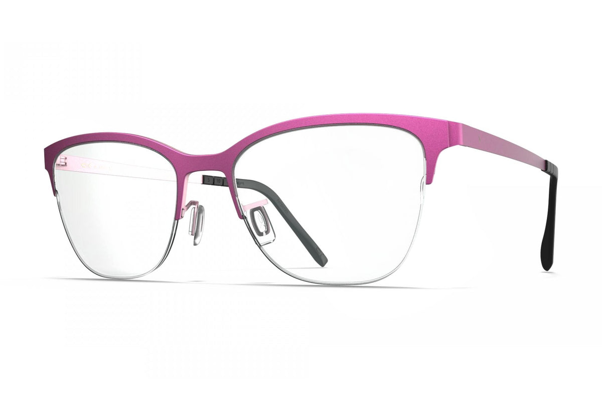 Blackfin Madeline Dahlia Purple / Pearl Pink eyeglasses, angled view