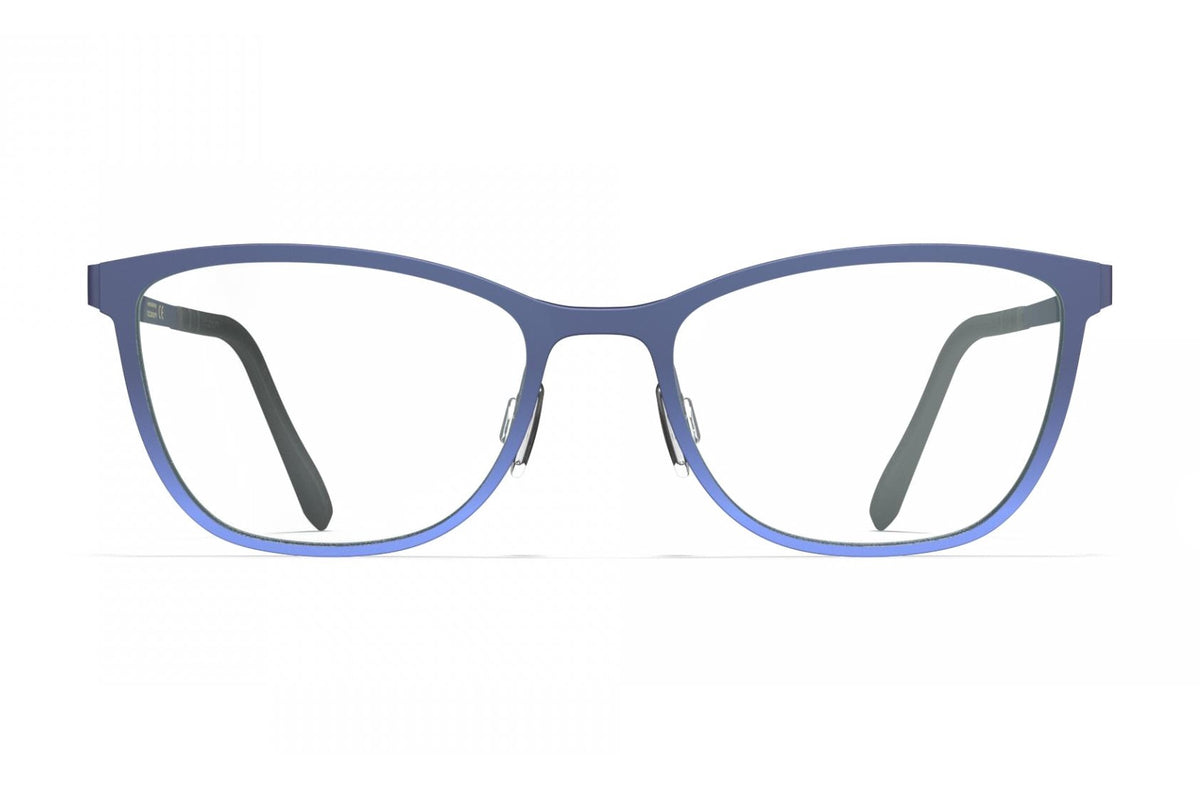 Blackfin Bayfront Persian Indigo / Provence Blue eyeglasses, front view