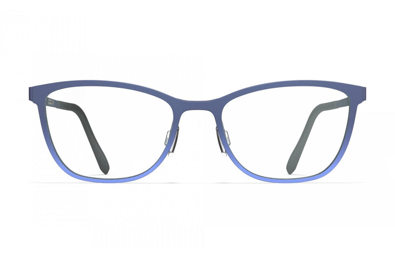 Blackfin Bayfront Persian Indigo / Provence Blue eyeglasses, front view
