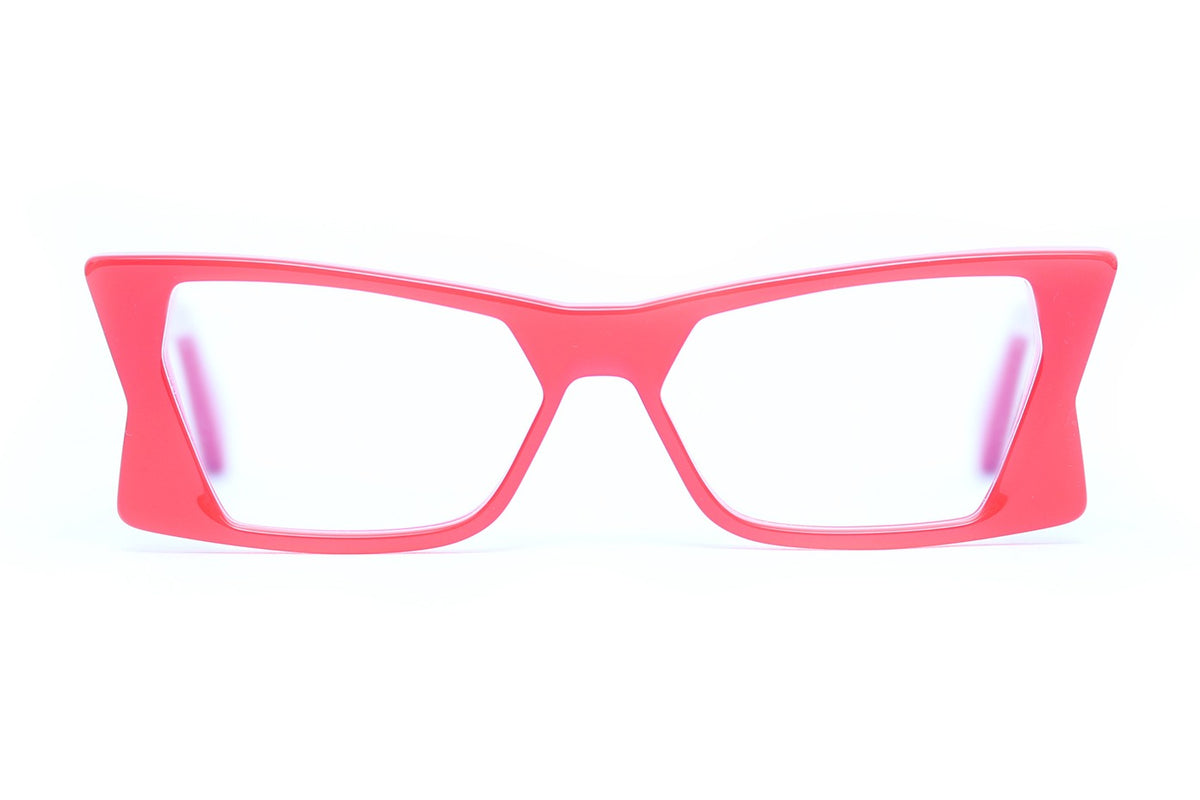 Henau Callas Pink eyeglasses, front view