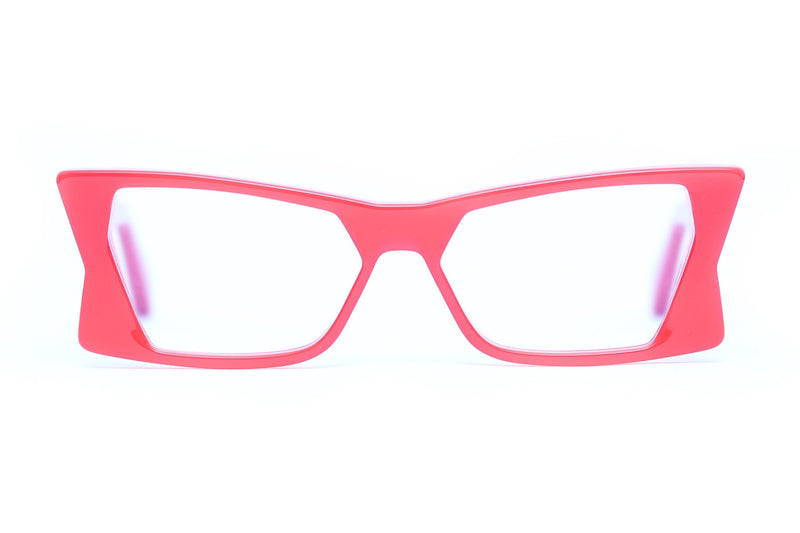 Henau Callas Pink eyeglasses, front view