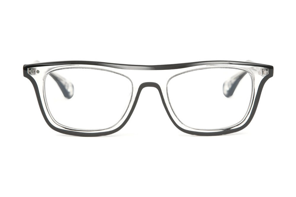 Blake Kuwahara Cobb Crystal eyeglasses, front view