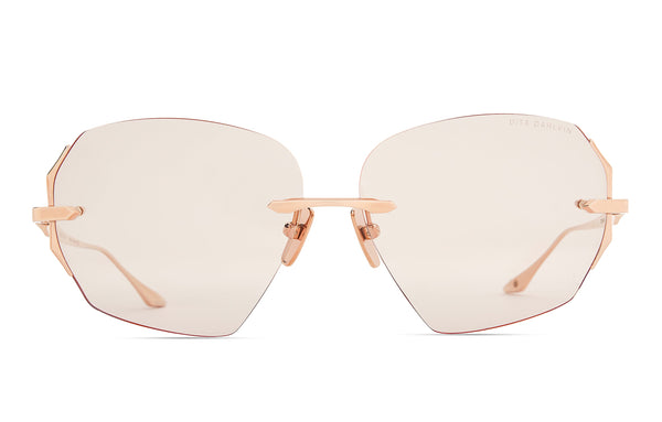DITA Dahlvin Rose Gold eyeglasses, front view